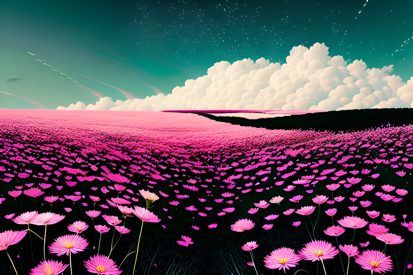 Pink field