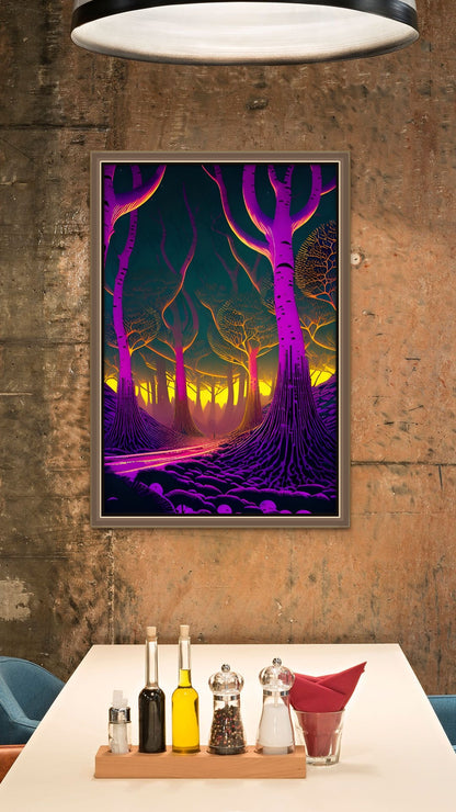 Purple forrest