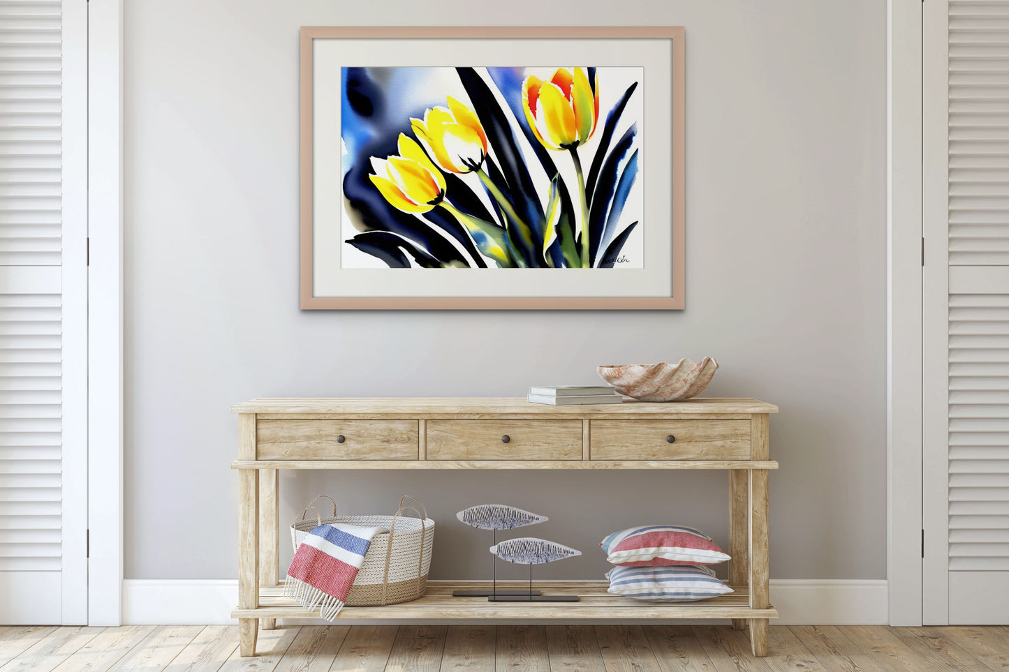 Tulips watercolor