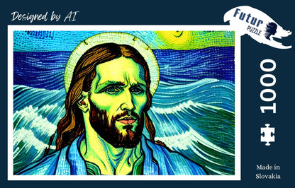 Puzzle Jesus van Gogh