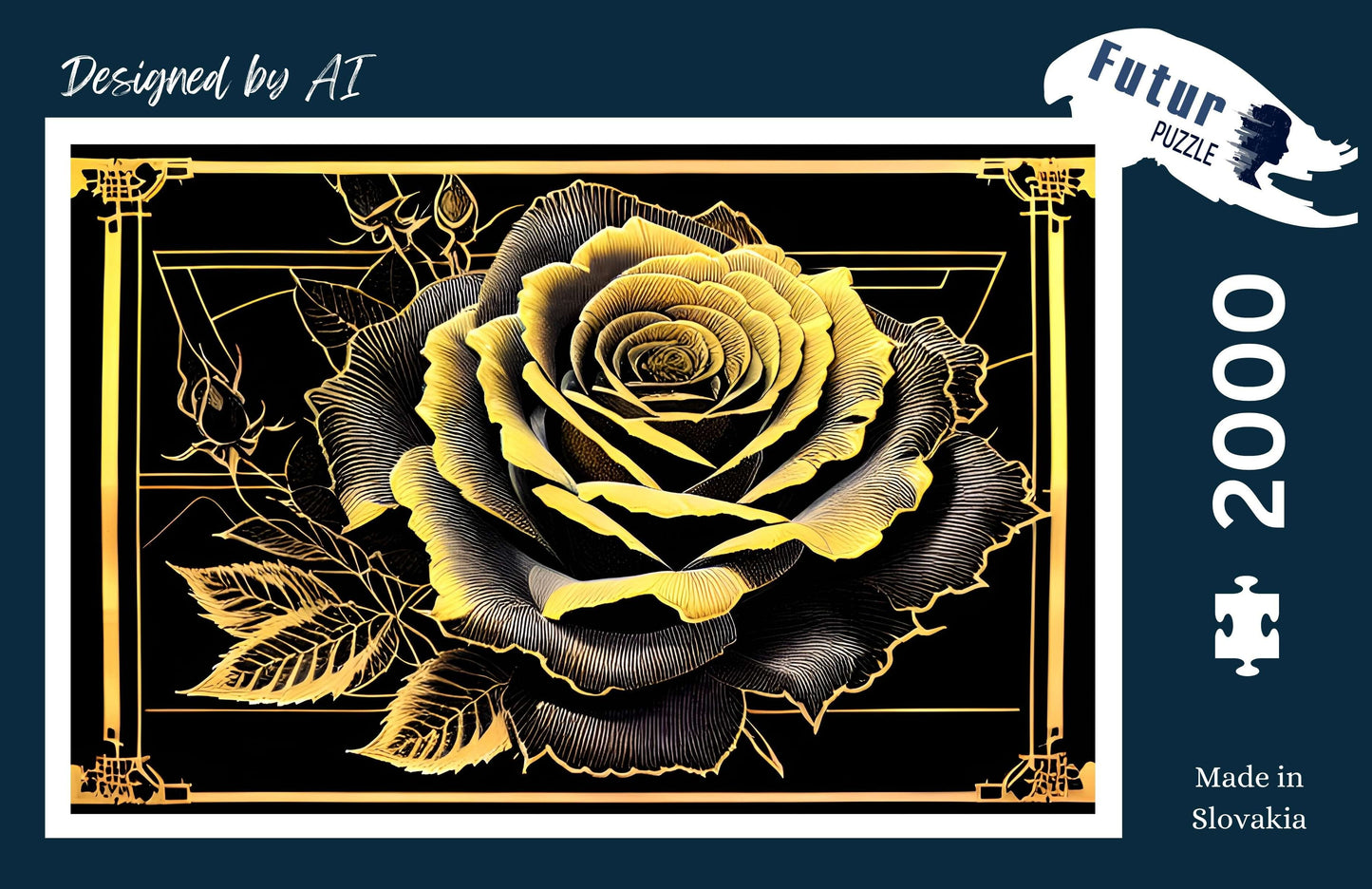 Golden rose puzzle